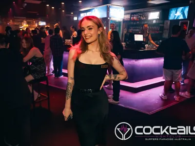 A professional photo of guests enjoying themselves at Cocktails Nightclub from our gallery.