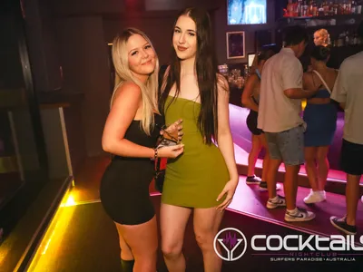 A professional photo of guests enjoying themselves at Cocktails Nightclub from our gallery.