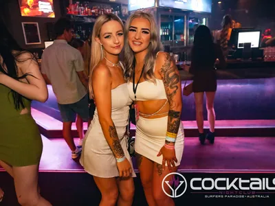 A professional photo of guests enjoying themselves at Cocktails Nightclub from our gallery.