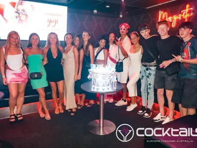 A professional photo of guests enjoying themselves at Cocktails Nightclub from our gallery.