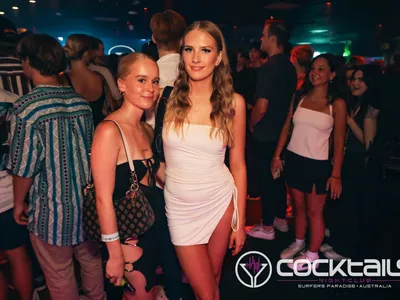 A professional photo of guests enjoying themselves at Cocktails Nightclub from our gallery.