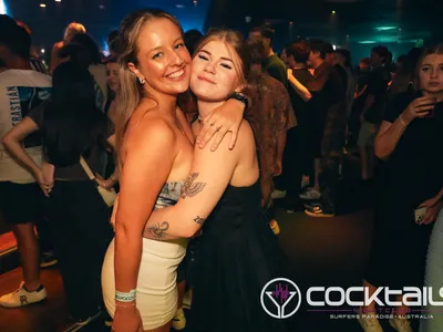 A professional photo of guests enjoying themselves at Cocktails Nightclub from our gallery.