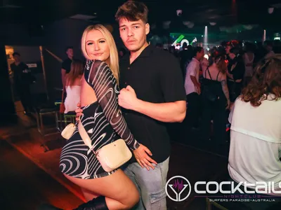 A professional photo of guests enjoying themselves at Cocktails Nightclub from our gallery.