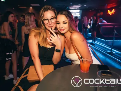 A professional photo of guests enjoying themselves at Cocktails Nightclub from our gallery.