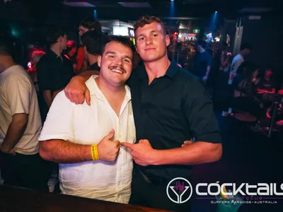 A professional photo of guests enjoying themselves at Cocktails Nightclub from our gallery.