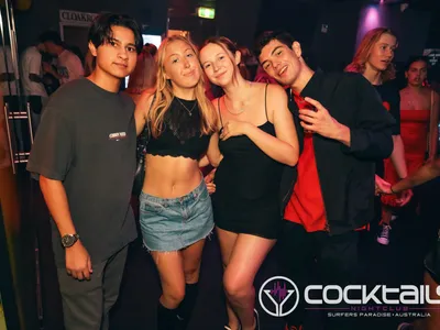 A professional photo of guests enjoying themselves at Cocktails Nightclub from our gallery.