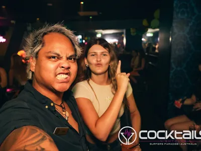 A professional photo of guests enjoying themselves at Cocktails Nightclub from our gallery.