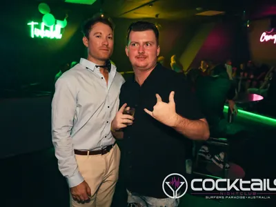 A professional photo of guests enjoying themselves at Cocktails Nightclub from our gallery.