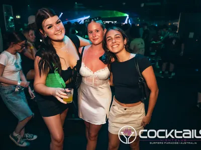 A professional photo of guests enjoying themselves at Cocktails Nightclub from our gallery.