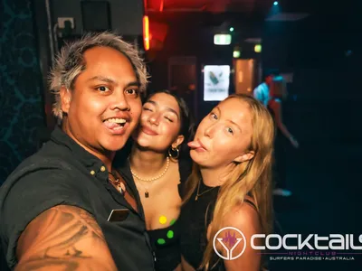 A professional photo of guests enjoying themselves at Cocktails Nightclub from our gallery.