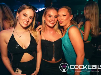 A professional photo of guests enjoying themselves at Cocktails Nightclub from our gallery.