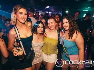 A professional photo of guests enjoying themselves at Cocktails Nightclub from our gallery.