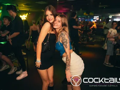 A professional photo of guests enjoying themselves at Cocktails Nightclub from our gallery.