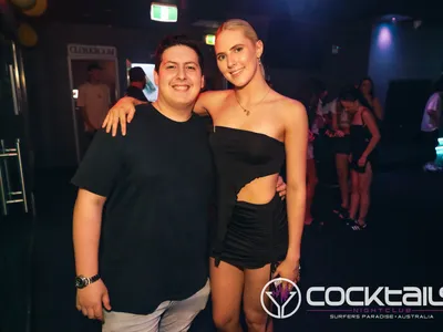 A professional photo of guests enjoying themselves at Cocktails Nightclub from our gallery.