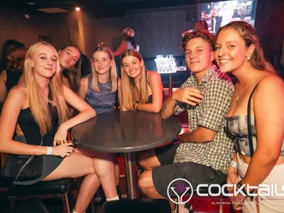 A professional photo of guests enjoying themselves at Cocktails Nightclub from our gallery.