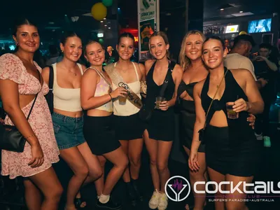 A professional photo of guests enjoying themselves at Cocktails Nightclub from our gallery.