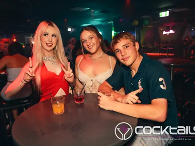 A professional photo of guests enjoying themselves at Cocktails Nightclub from our gallery.