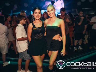 A professional photo of guests enjoying themselves at Cocktails Nightclub from our gallery.