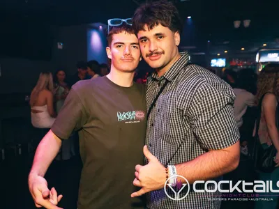 A professional photo of guests enjoying themselves at Cocktails Nightclub from our gallery.