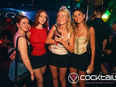 A professional photo of guests enjoying themselves at Cocktails Nightclub from our gallery.