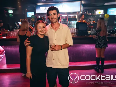 A professional photo of guests enjoying themselves at Cocktails Nightclub from our gallery.