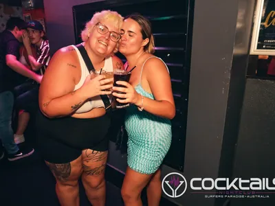 A professional photo of guests enjoying themselves at Cocktails Nightclub from our gallery.