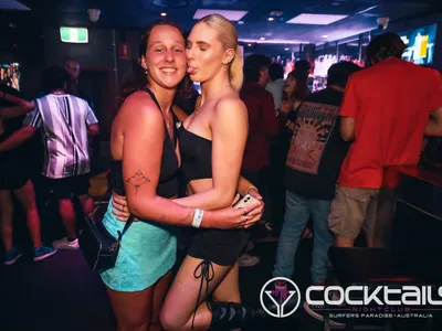 A professional photo of guests enjoying themselves at Cocktails Nightclub from our gallery.