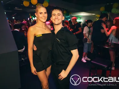 A professional photo of guests enjoying themselves at Cocktails Nightclub from our gallery.