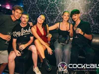 A professional photo of guests enjoying themselves at Cocktails Nightclub from our gallery.