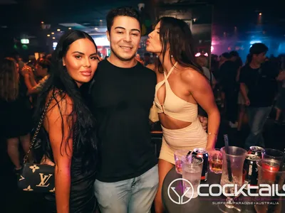 A professional photo of guests enjoying themselves at Cocktails Nightclub from our gallery.