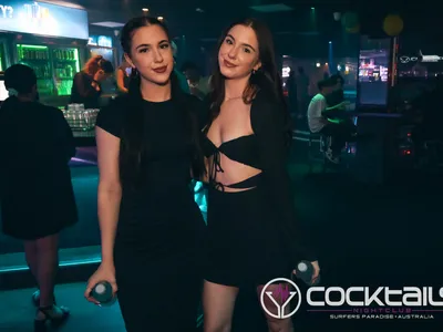 A professional photo of guests enjoying themselves at Cocktails Nightclub from our gallery.