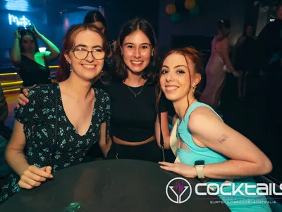 A professional photo of guests enjoying themselves at Cocktails Nightclub from our gallery.