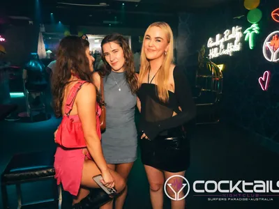 A professional photo of guests enjoying themselves at Cocktails Nightclub from our gallery.