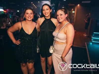 A professional photo of guests enjoying themselves at Cocktails Nightclub from our gallery.