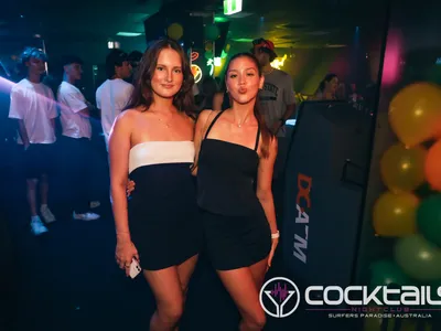 A professional photo of guests enjoying themselves at Cocktails Nightclub from our gallery.