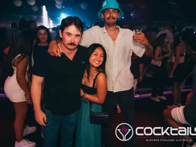 A professional photo of guests enjoying themselves at Cocktails Nightclub from our gallery.