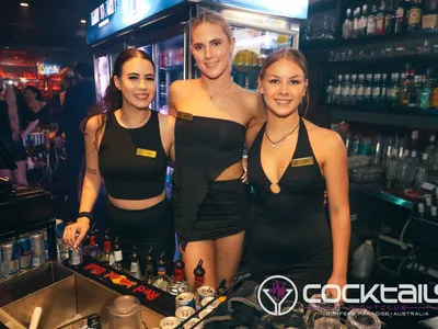 A professional photo of guests enjoying themselves at Cocktails Nightclub from our gallery.