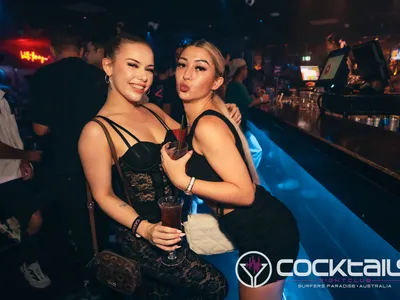 A professional photo of guests enjoying themselves at Cocktails Nightclub from our gallery.