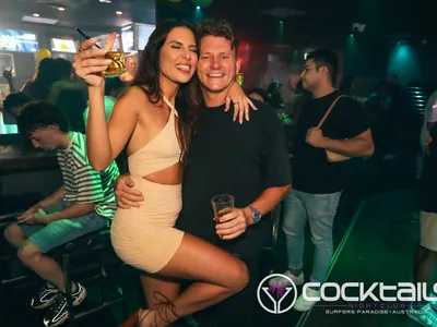 A professional photo of guests enjoying themselves at Cocktails Nightclub from our gallery.