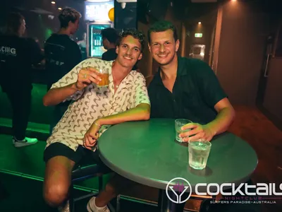 A professional photo of guests enjoying themselves at Cocktails Nightclub from our gallery.