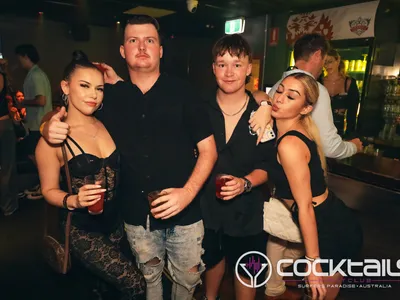 A professional photo of guests enjoying themselves at Cocktails Nightclub from our gallery.