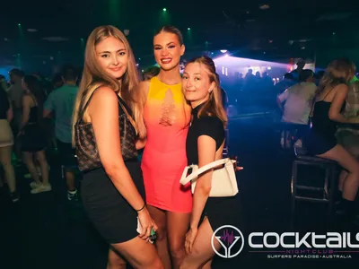 A professional photo of guests enjoying themselves at Cocktails Nightclub from our gallery.