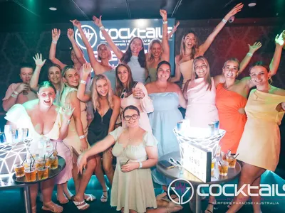 A professional photo of guests enjoying themselves at Cocktails Nightclub from our gallery.