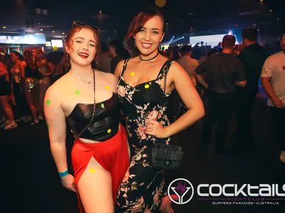 A professional photo of guests enjoying themselves at Cocktails Nightclub from our gallery.