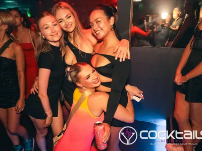 A professional photo of guests enjoying themselves at Cocktails Nightclub from our gallery.