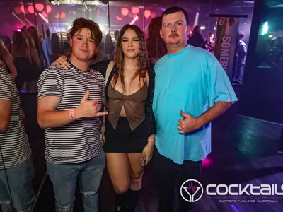 A professional photo of guests enjoying themselves at Cocktails Nightclub from our gallery.