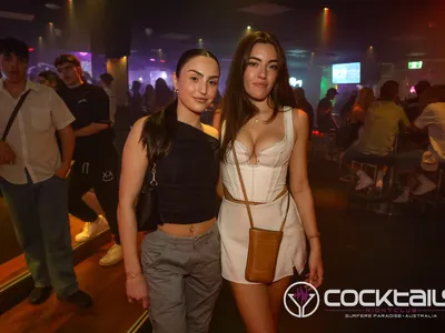 A professional photo of guests enjoying themselves at Cocktails Nightclub from our gallery.