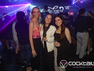 A professional photo of guests enjoying themselves at Cocktails Nightclub from our gallery.