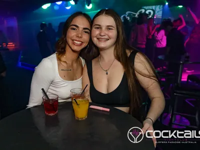 A professional photo of guests enjoying themselves at Cocktails Nightclub from our gallery.