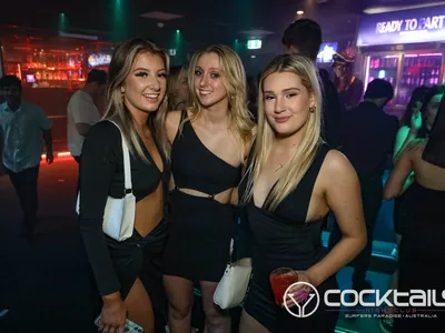 A professional photo of guests enjoying themselves at Cocktails Nightclub from our gallery.